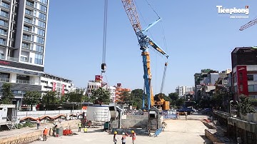 Cận cảnh lắp ráp robot đào hầm 