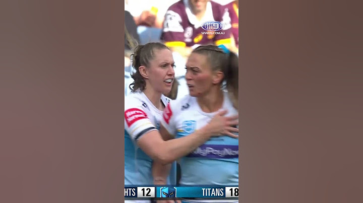 It's ON! 🥊🔥 #NRLWGF #9WWOS  #NRL  #NRLW