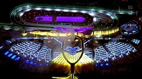 K&A Models - Architectural Model - Dubai MLP Project Smoke & Lighting Effect