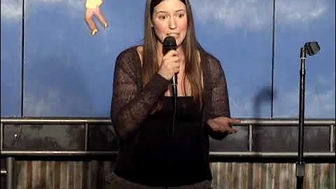 Comic Stabs Himself - Cate Gary (Stand Up Comedy)