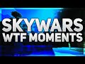 Skywars | WTF moments | Traps, cheaters and 200iq plays