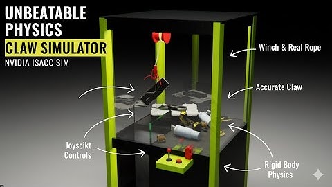 Building a Hyper-Realistic Claw Machine from Scratch | NVIDIA Isaac Sim Hackathon