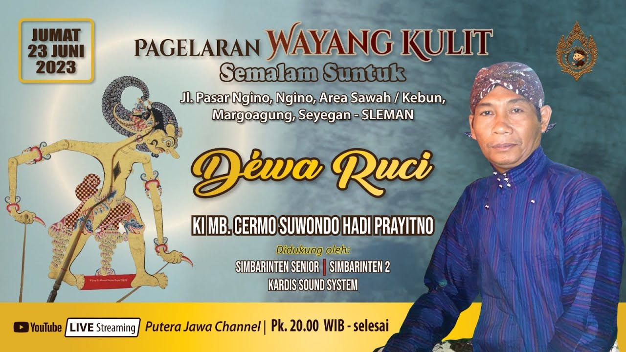 #LIVE WAYANG KULIT DALANG KI MAS WEDANA CERMO SUWONDO HADI PRAYITNO 