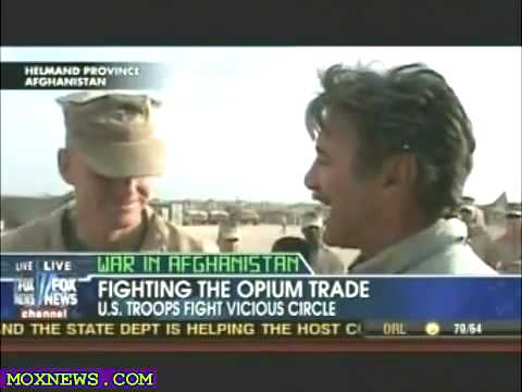 Marines grow opium for their masters.
