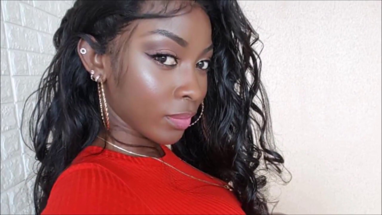 comment donner un effet naturel a sa lace frontal ou closure - YouTube