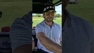 @AustenAlexanderTV & Lucathecaddie duel off in a hole of Speed Golf