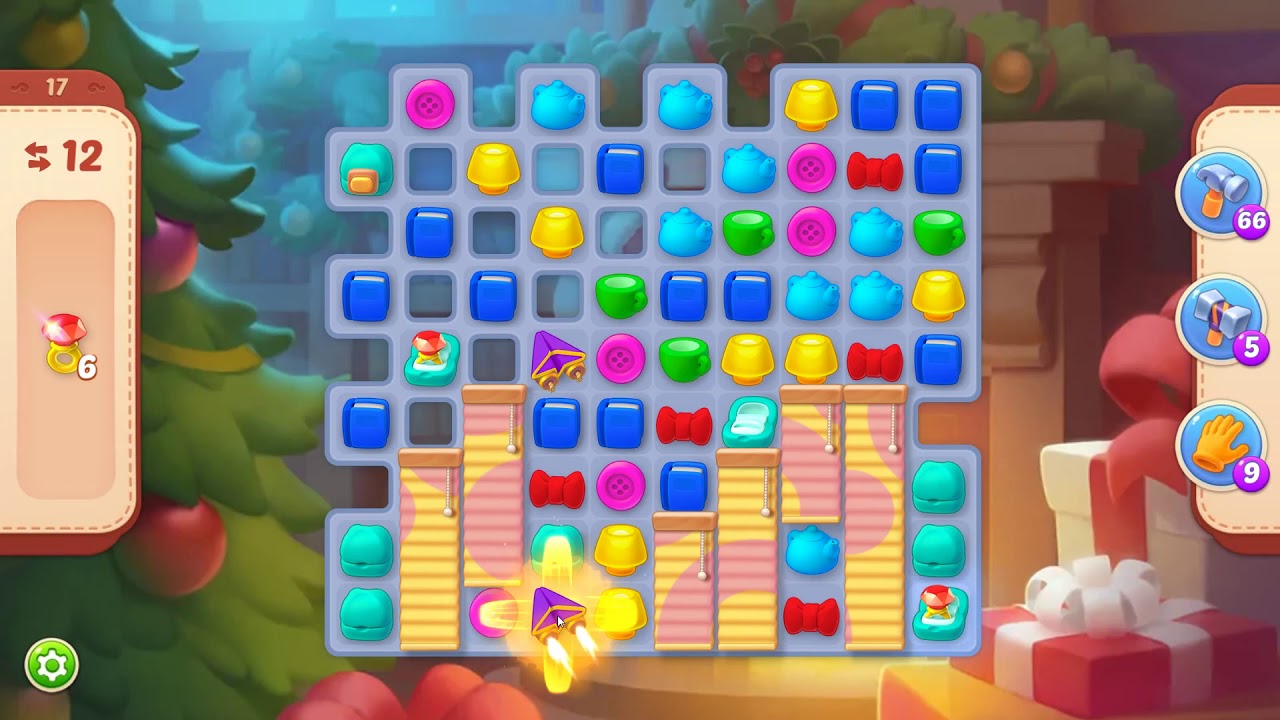 Homescapes Christmas level 17 HD YouTube Homescapes Christmas level 17 HD YouTube