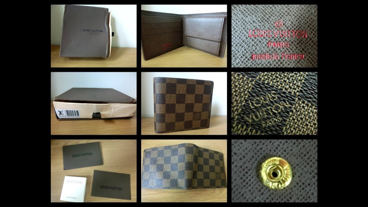 [Unboxing] Fake Louis Vuitton Wallet - YouTube