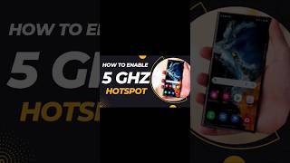 How To Enable 5G Android Hot Spot Connection 