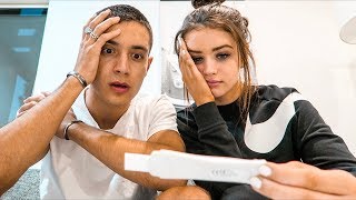 WE TOOK A PREGNANCY TEST... WE TOOK A PREGNANCY TEST...