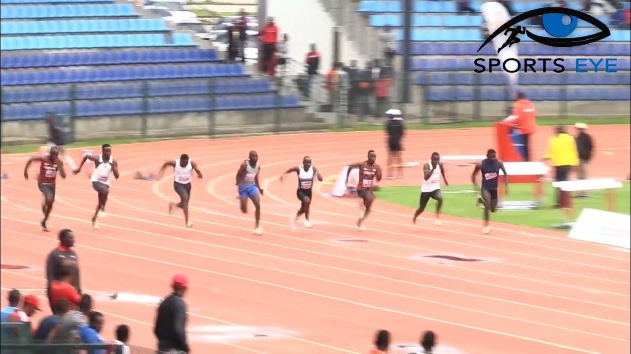 That's A CRAZY And INTENSE 100M MEN'S FINALS! 2nd Athletics Kenya Track