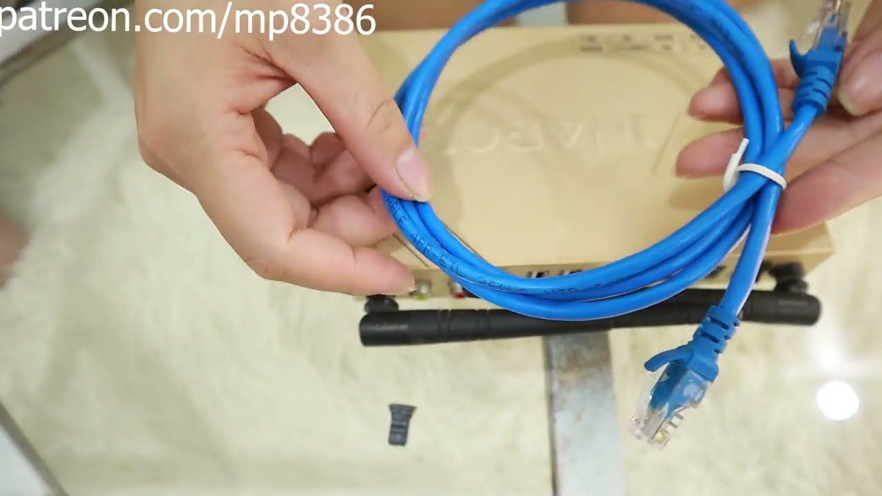 Instructions for plugging in network cables for the latest wifi 6G | Linn girl's life 8386