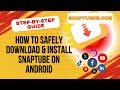 How To Safely Download Install Snaptube On Android Step By Step Guide Using Snaptuebe Com 