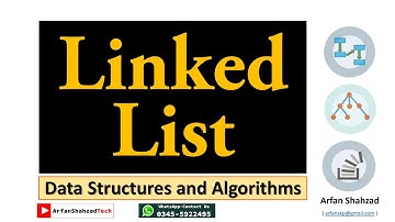 DSA (11)| Linked List| by Arfan Shahzad