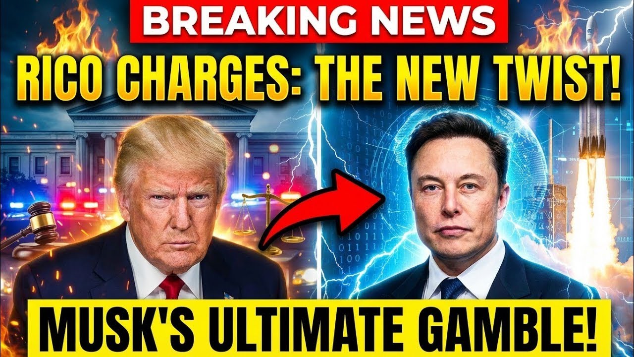 Trump Hit With RICO Indictment as Elon Musk Breaks Silence — DOJ Faces Political Firestorm