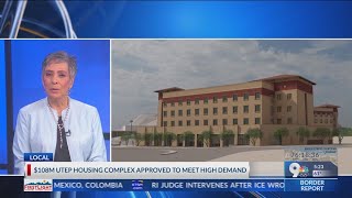 UTEP to build new dorm to meet demand
