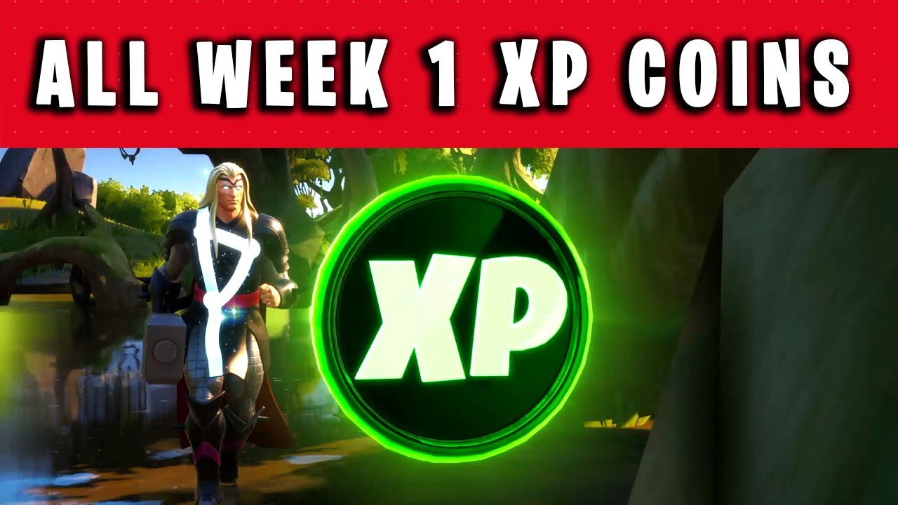 *NEW* All XP Coins Locations in Fortnite Season 4 Chapter 2 (Week 1