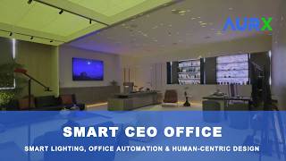 Smart Ceo Office Smart Lighting, Office Automation Human-Centric Design