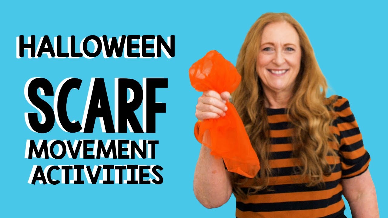 Уроки по движению шарфа на Хэллоуин | Пять маленьких тыкв | Призрак Джона и многое другое