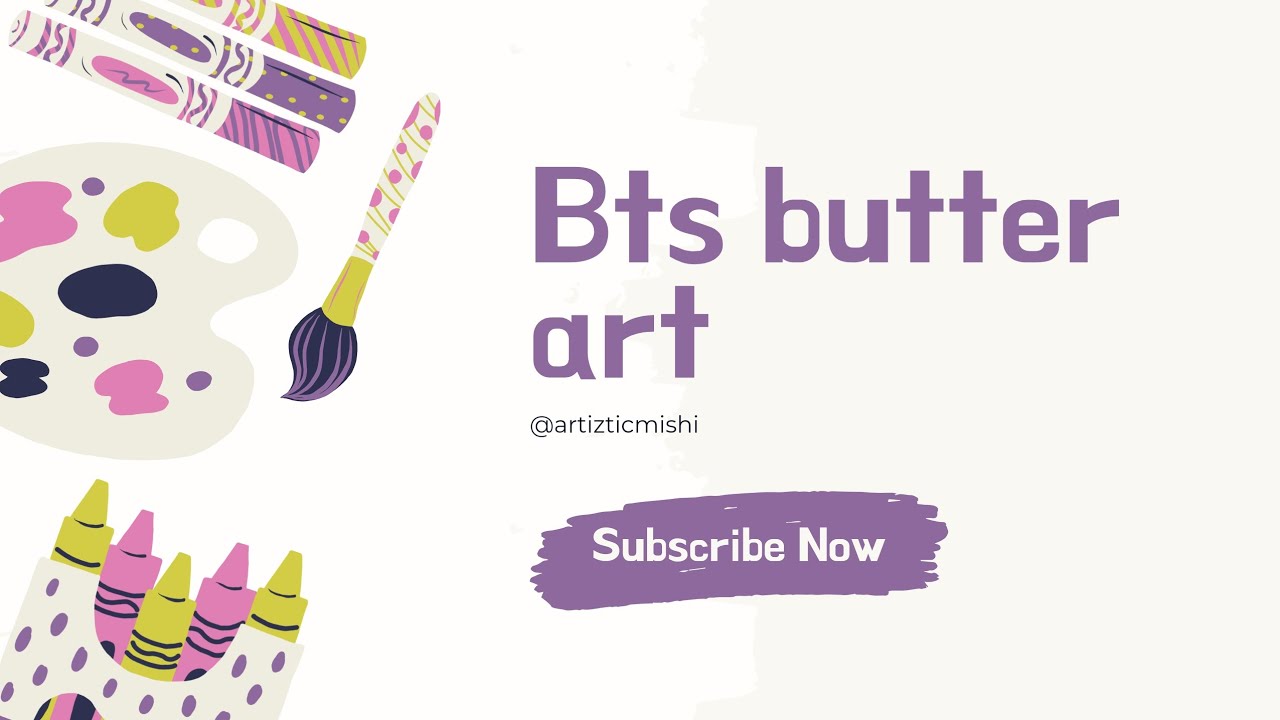 Bts butter logo #art #aesthetic #btsarmy #painting #artistic
