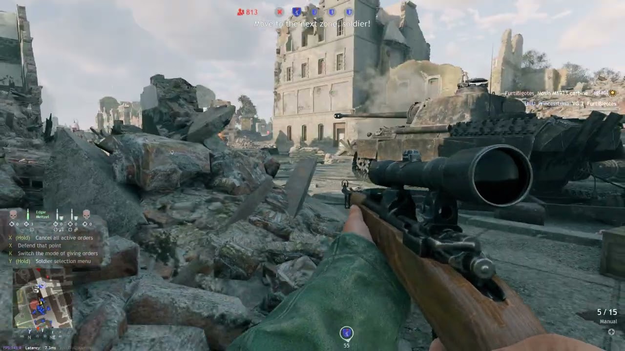 Enlisted - Battle for Berlin Campaign match as the Germans