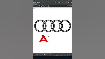 Draw Audi Logo with Python Turtle Graphics