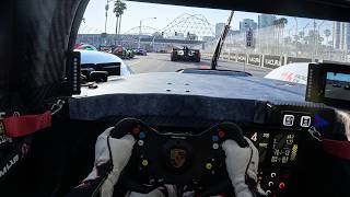 Long Beach is BRUTAL in Le Mans Ultimate! (Massive Crash)