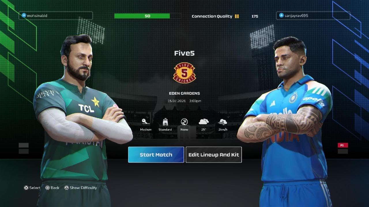 India vs Pakistan Cricket online Match #india 