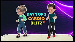 3-DAY WORKOUT PLAN FOR KIDS: (1) CARDIO BLITZ