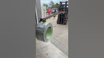 Gutter Coil Loader #shorts #youtubeshorts #rain #diy #gutters #guttering #construction #tools