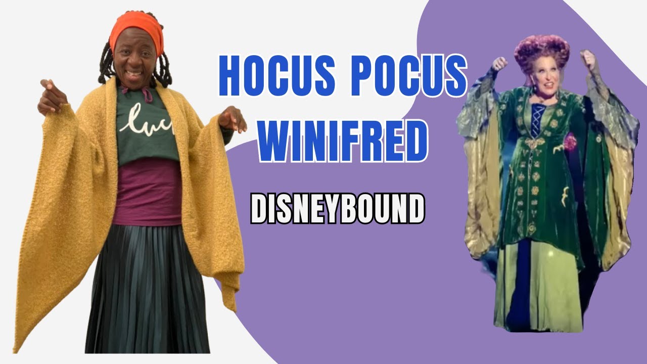 How To Disneybound Winifred | Hocus Pocus Halloween Outfit - YouTube