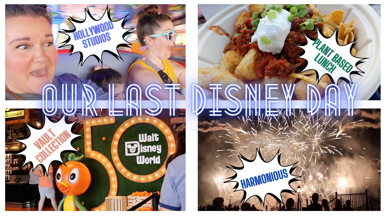 OUR LAST DISNEY VACATION DAY: VAULT Collection Merch Tour | Hollywood Studios Toddler Rides | EPCOT