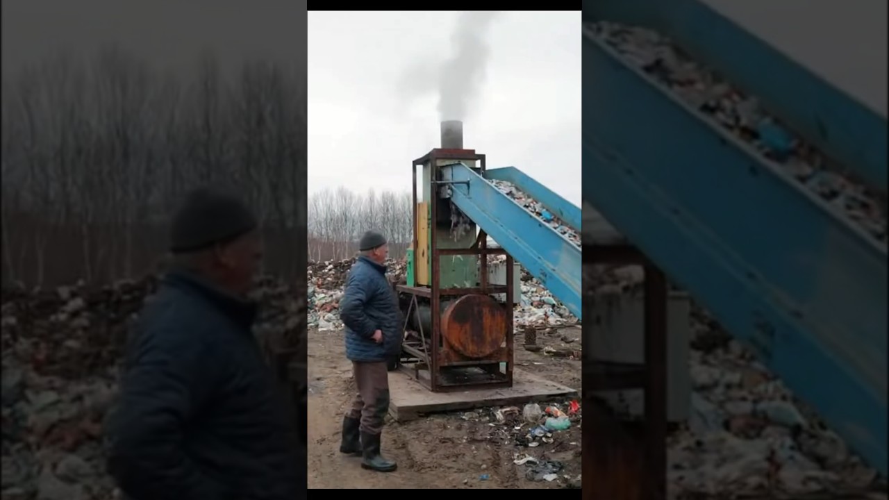 Асфальт из мусора🗑️♻️
