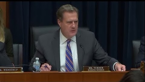 Ranking Member Rep. Mike Turner opening statement for the House Intelligence full-committee