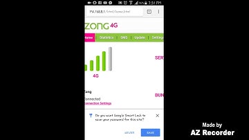 Zong 4g wifi password change