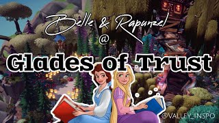 GLADES OF TRUST✨ Disney Dreamlight Valley Lichtung des Vertrauens RAPUNZEL, BELLE, Alice & Merlin💜