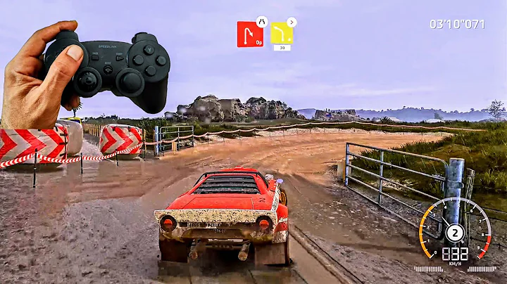 WRC Generations – lancia stratos - rally new zealand (controller gameplay)