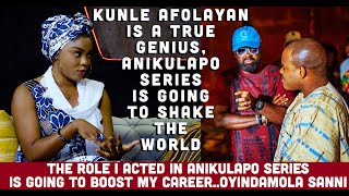 THE RUMOR ABOUT ME DATING KUNLE AFOLAYAN IS FALSE. HE IS A MENTOR .....OYINDAMOLA SANNI