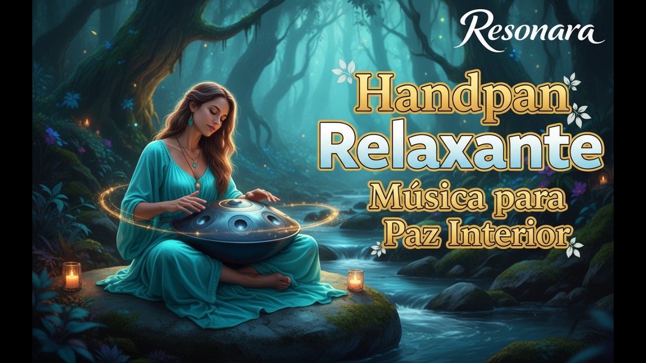 Música de Handpan para Meditar y Estudiar 🌊 Sonido Relajante para Paz Interior | Resonara