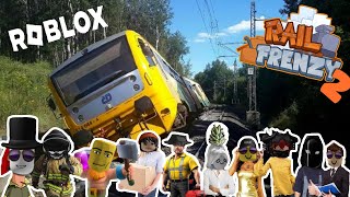 Roblox a 10 vlakojovců zachraňují kolejské prostředí