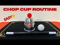 SIMPLE CHOP CUP ROUTINE | MAGIC TRICK TUTORIAL