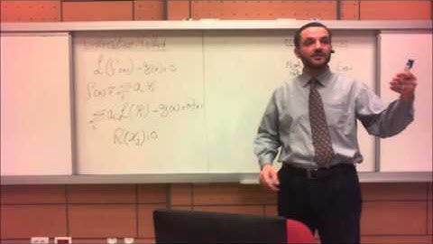 Weighted Residual Methods - Collocation Application