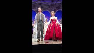 Anastasia on Broadway Derek Klena and Caroline O'Connor Last Bow