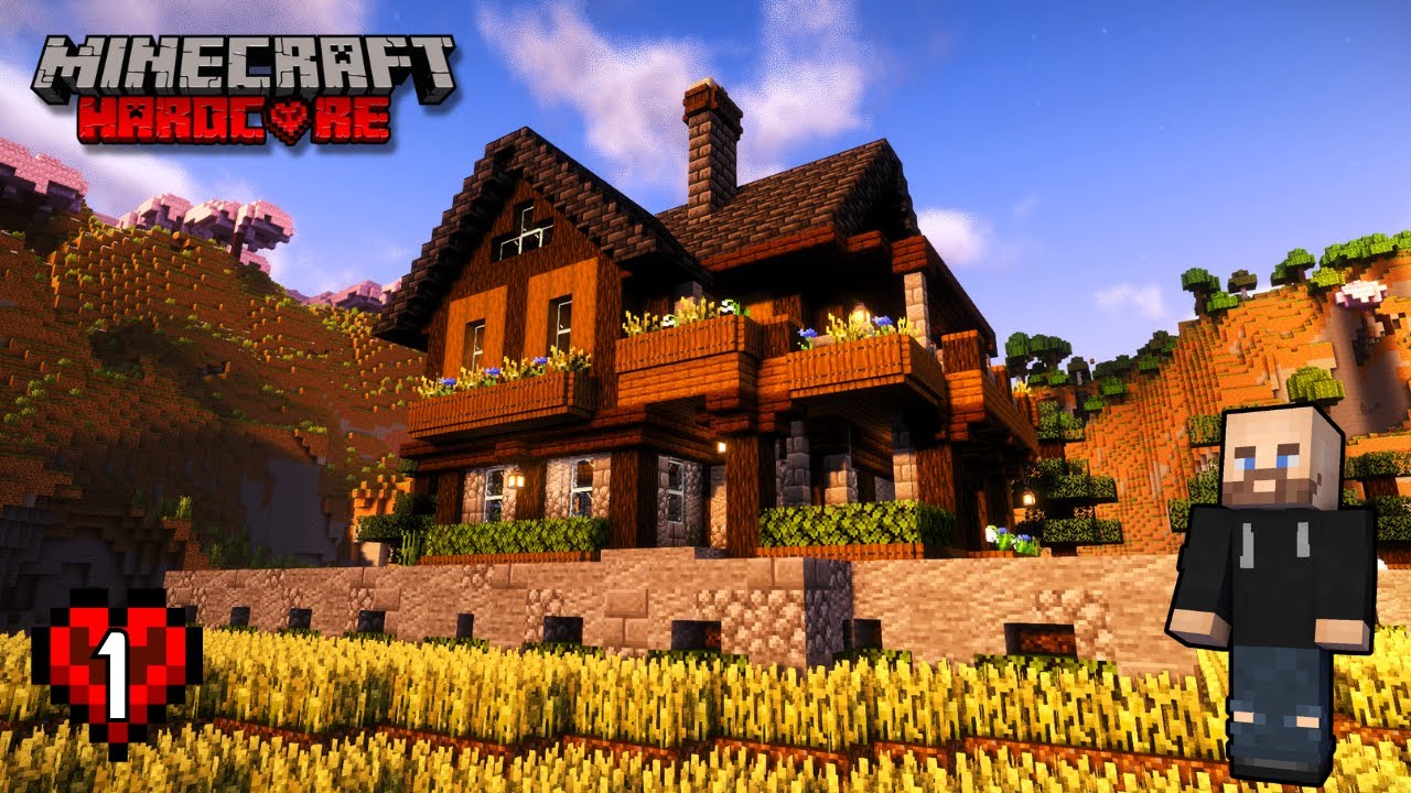 Can I Build a Forever World in Hardcore? | Hardcore Minecraft Episode 1 ...