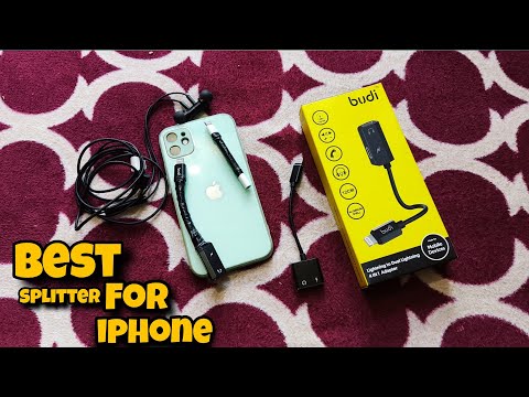 Splitter for iPhone 11,12,13 | Earphone+Charging 100% Works for Gaming Recording Live Stream