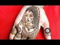 Simple dulahan mehandi design  dulhan mehndi design  bride making using henna new mehandi design