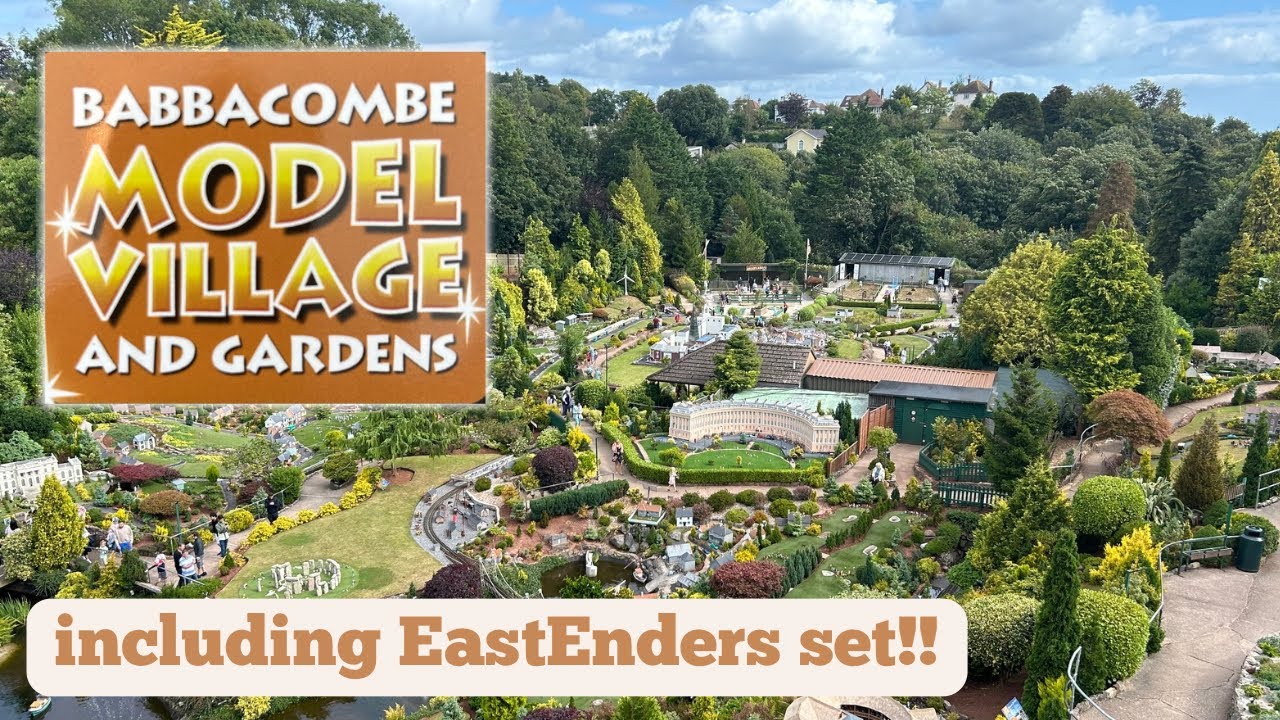 The UK’s best Model Village (& a visit to the EastEnders Set!) Babbacombe, Devon.