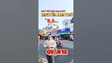 MẶT TIỀN NGUYỄN ẢNH THỦ, QUẬN 12 | Vị trí quá đẹp, kinh doanh sầm uất - Hiện đang cho thuê gần 300tr