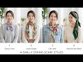 Chic & Effortless: 4 Early Spring Scarf Styles You Need to Try