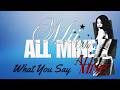 「What You Say」Mii SOLO LIVE &ldquo;ALL MINE at SPACE ODD